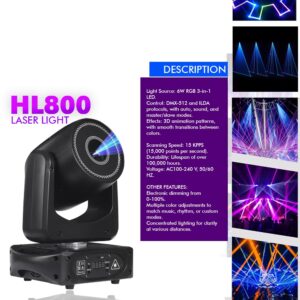 Laser Moving Head – 2w (HL800)